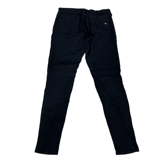 rag & bone Blackout Lamb Leather Skinny Leg Jeans Size 27 Women’s - Picture 3 of 6